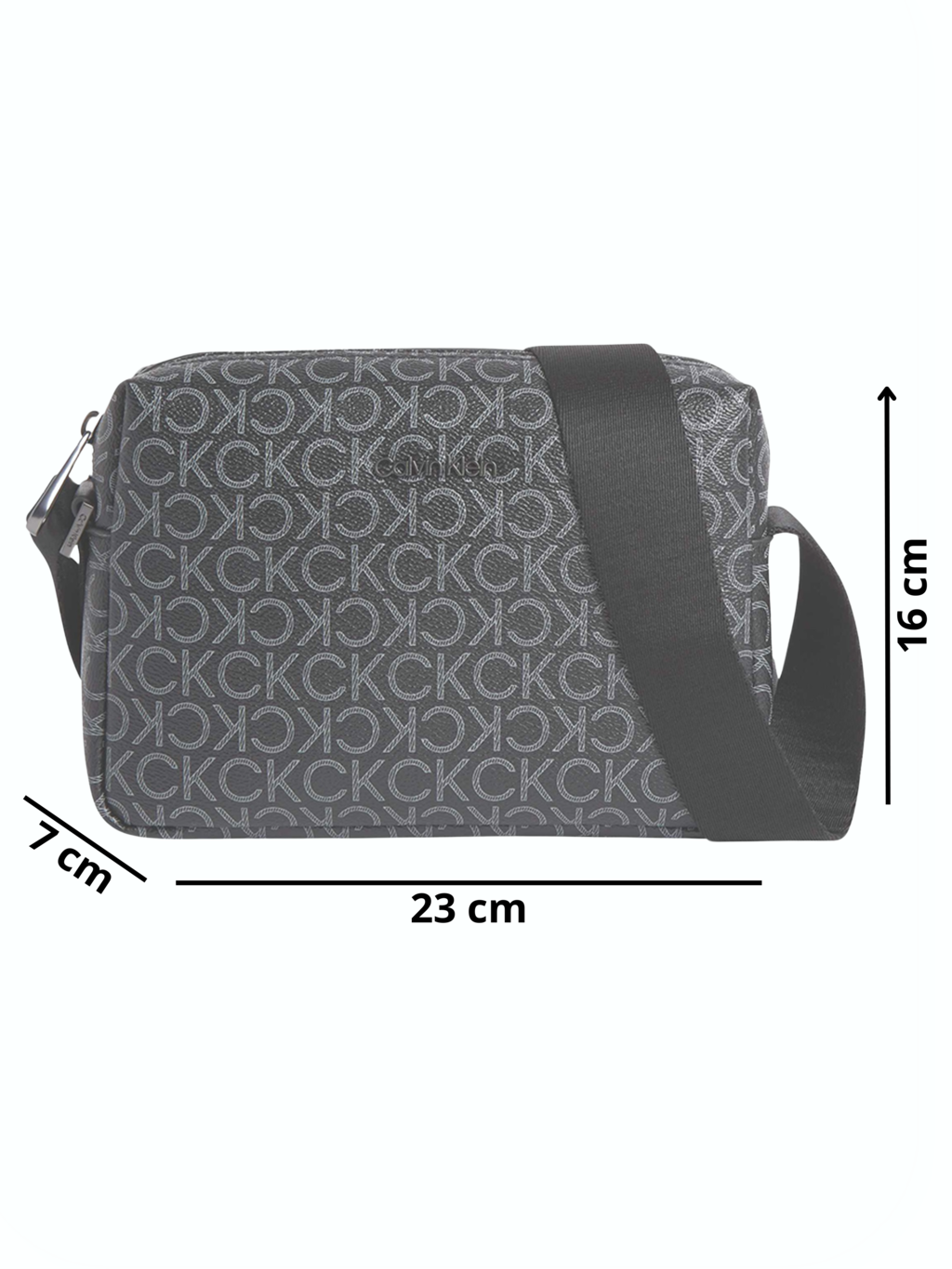 Bolsa Shoulder Bag Calvin Klein Monograma Masculino