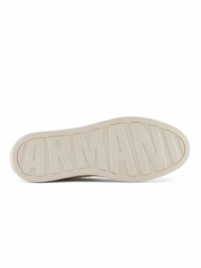 Tênis Armani Exchange Lion com Detalhe Acolchoado