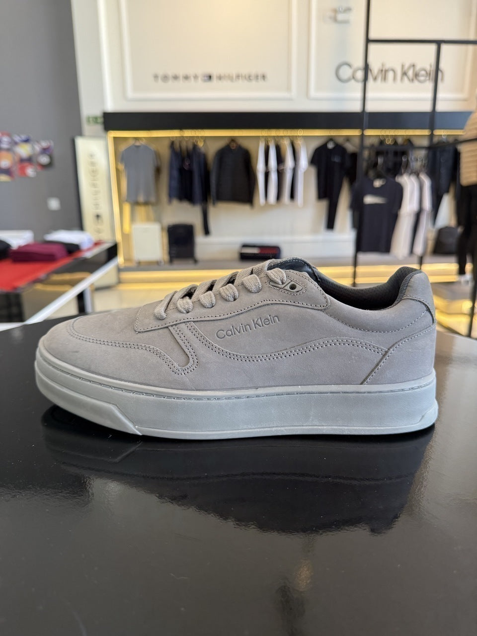 Tenis Calvin Klein Layers Queima Lateral Nobuck Masculino