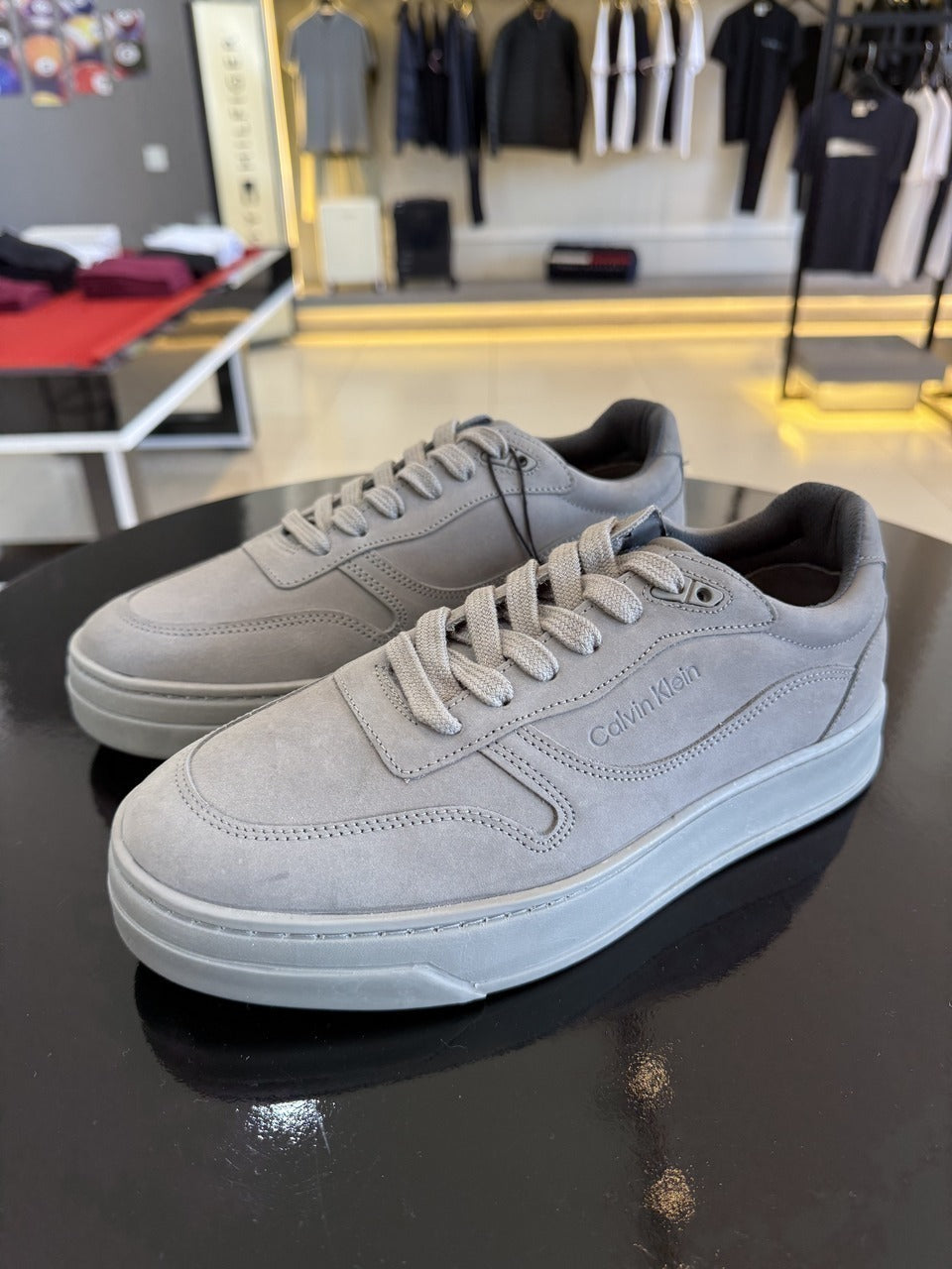 Tenis Calvin Klein Layers Queima Lateral Nobuck Masculino