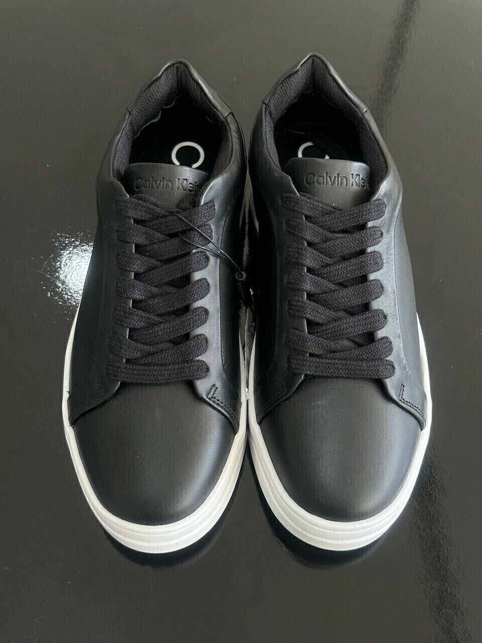 Tênis Calvin Klein Lettering Assinatura Baixo Relevo na Lateral Masculino
