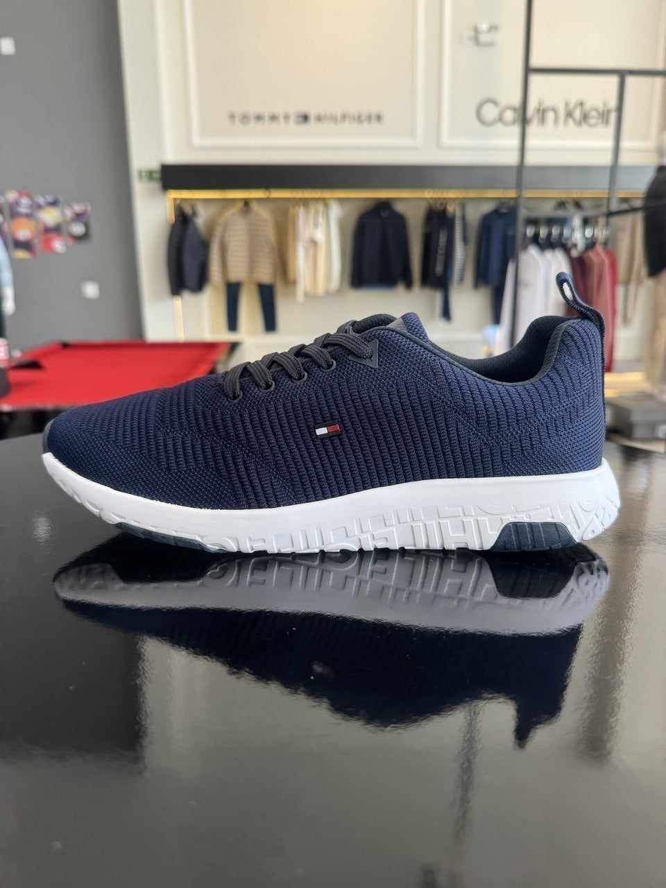 Tênis Tommy Hilfiger Logo Emborrachado na Lateral Masculino