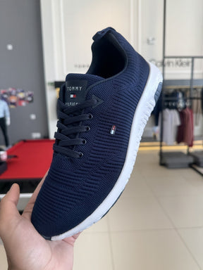 Tênis Tommy Hilfiger Logo Emborrachado na Lateral Masculino