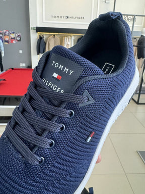 Tênis Tommy Hilfiger Logo Emborrachado na Lateral Masculino